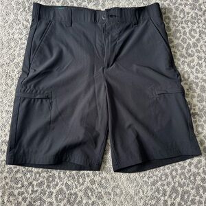Men's Black Birdie Bound Cargo Shorts